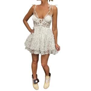 NWT - For Love & Lemons Tatiana Mini Dress & Panties